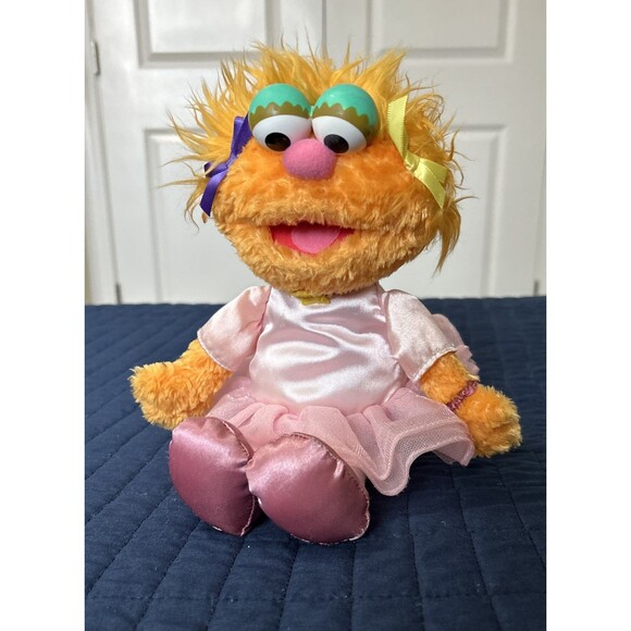 Gund Sesame Street Zoe Ballerina Doll Ballet Plush tutu 2003 12" - Picture 1 of 9